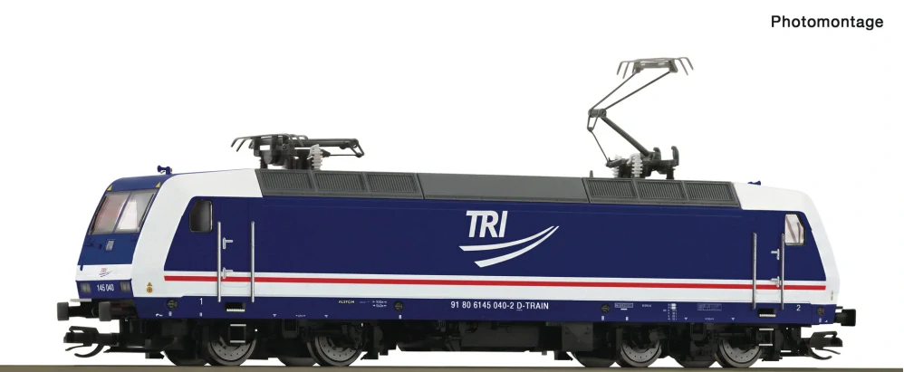 TT - DCC/ZVUK Elektrická lokomotiva BR 145 TRI