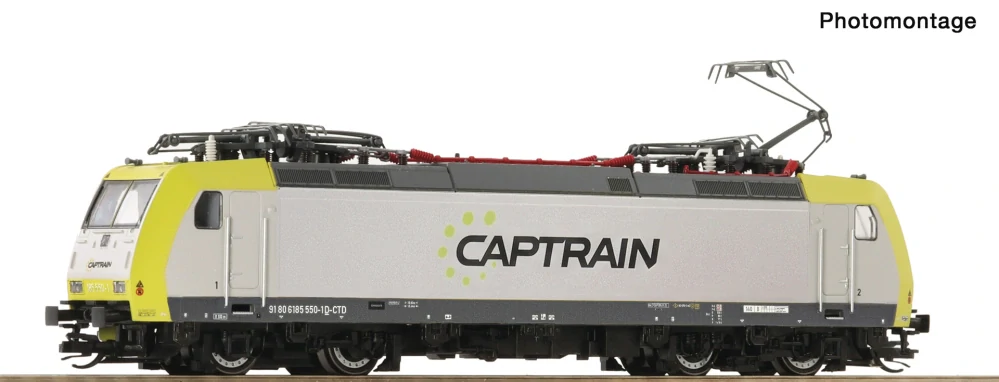 TT - Elektrická lokomotiva 185 550-1 Captrain