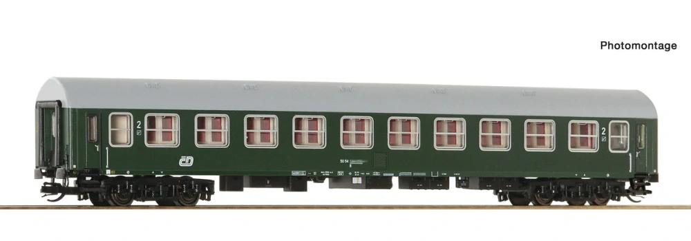 TT - Rychlíkový vůz Y/B 70 2. třída ČD #1