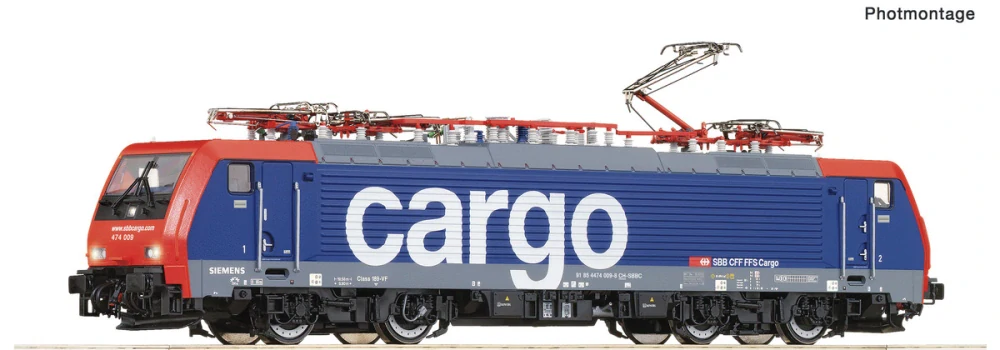 H0 - Elektrická lokomotiva Re 474 009-8, SBB Cargo