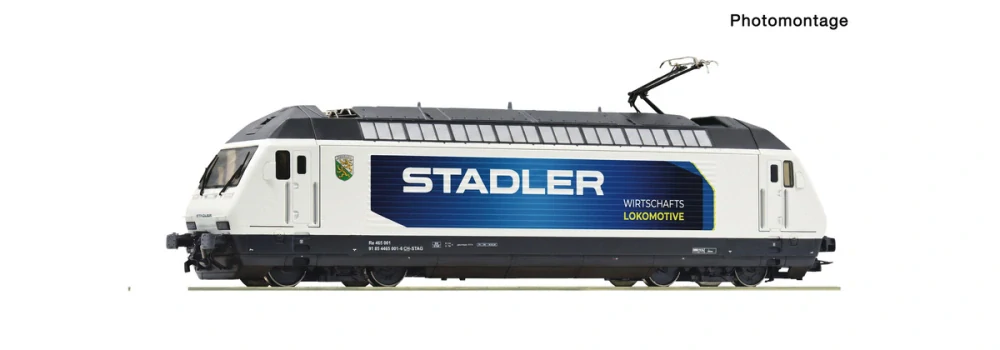 H0 - DCC/ZVUK Elektrická lokomotiva 465 011-5, Stadler Rail