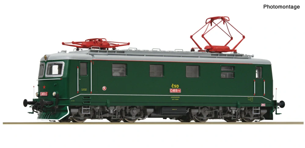 H0 - Elektrická lokomotiva E 469 170, ČSD
