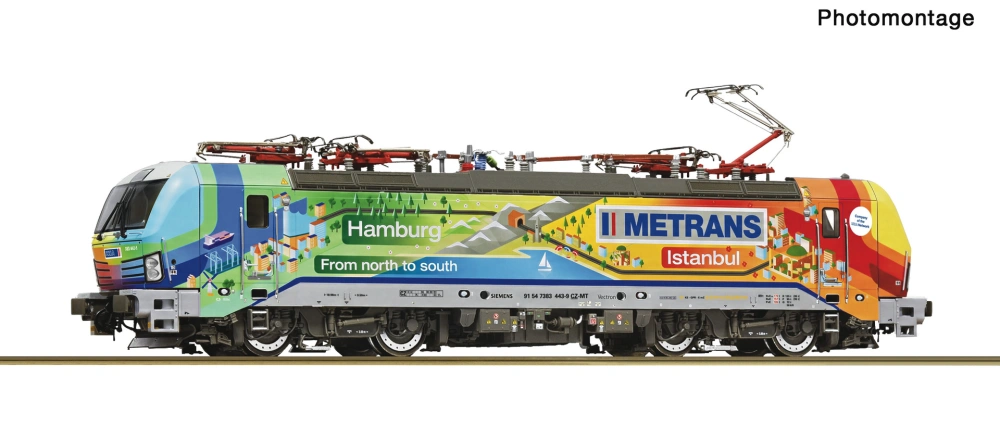 H0 - Elektrická lokomotiva 383 443-9, METRANS