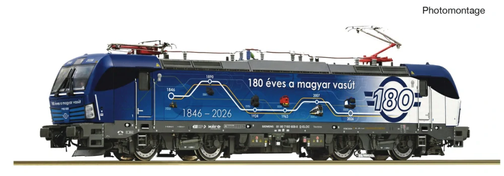 H0 - Elektrická lokomotiva 7193 658-0, MAV