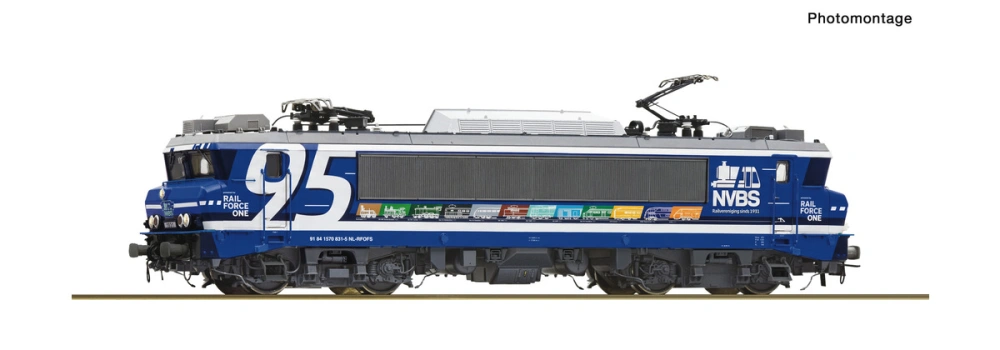 H0 - Elektrická lokomotiva 1931 „95 let NVBS“, Rail Force One