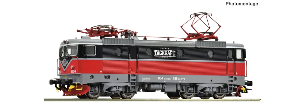 H0 - DCC/ZVUK Elektrická lokomotiva Rc4 1156, STAB