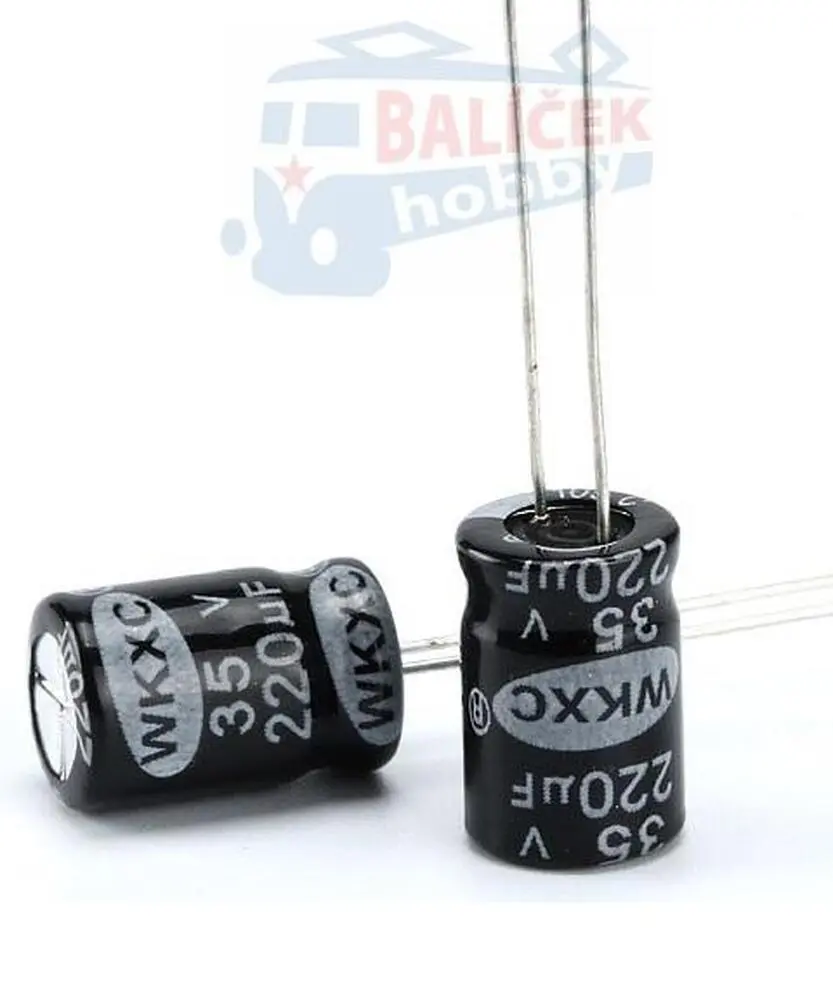 Elektrolitický kondenzátor 220uF/35V
