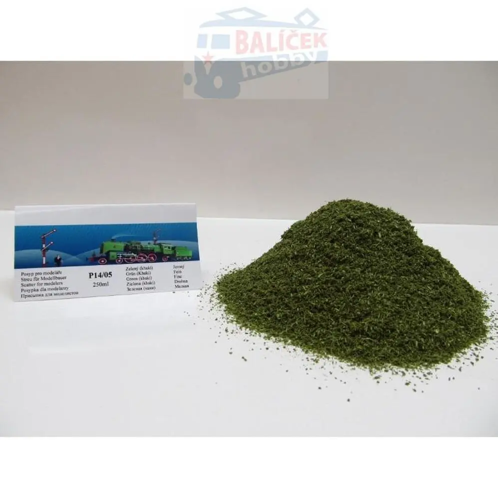 Posyp zelený, khaki, 250ml (P14/05)