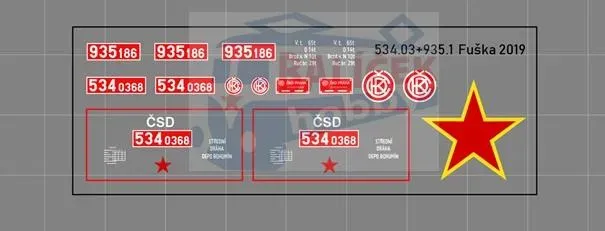 Obtisk - 534/935