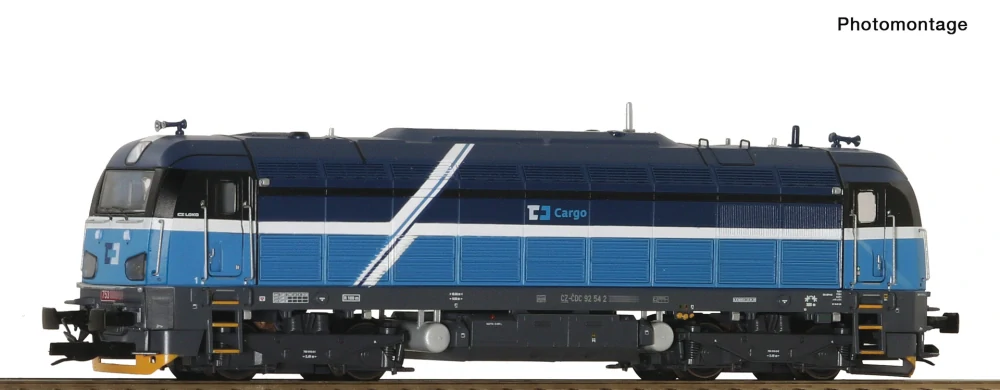 TT - DCC/ZVUK Dieselová lokomotiva řady 753.6 CD Cargo Bizon