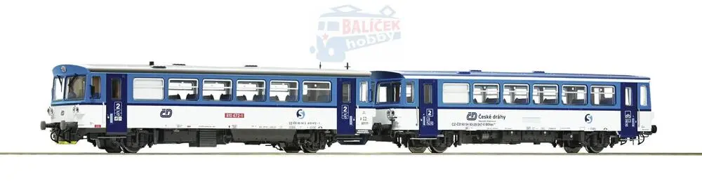 70378 Roco - Motorový a přípojný vůz 810 ČD NAJBRT