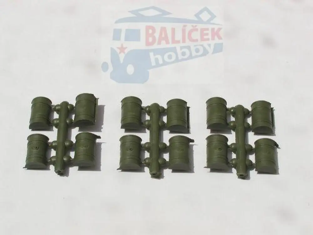 Sada barelů 6ks 1:87