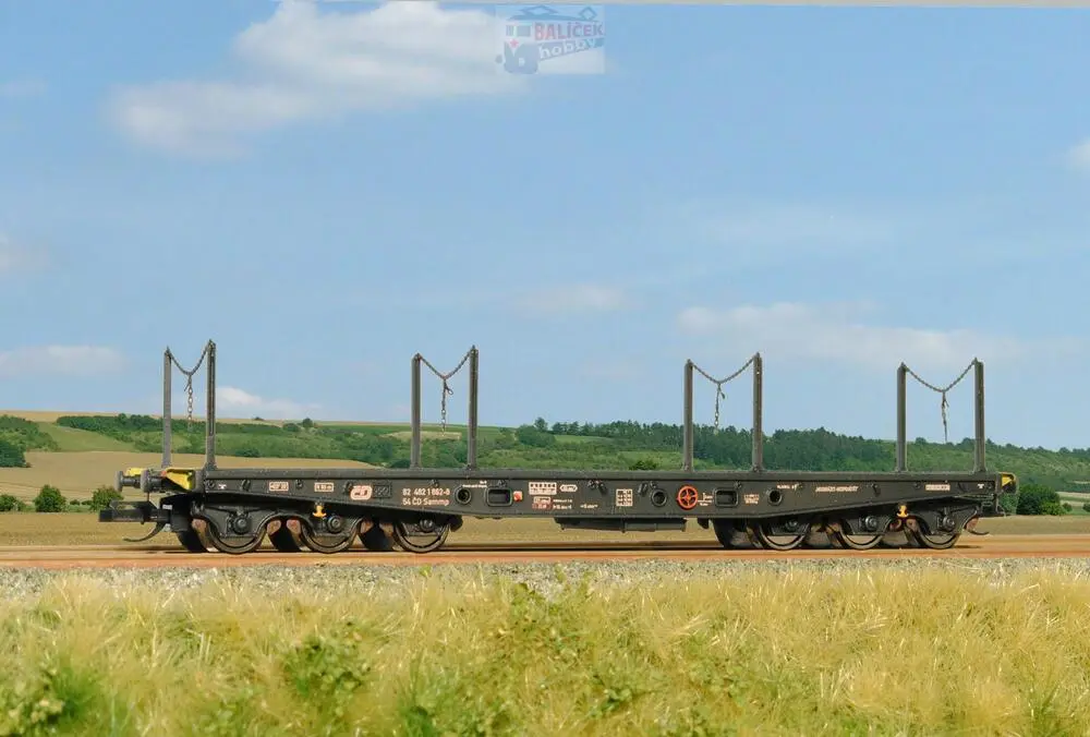 Plošinový vůz Sammp 10 ČD/ČDC 1:120