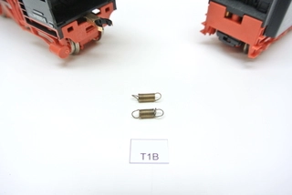 T1B, Pružinky k táhlu KaModel pro lokomotivy HO PIKO BR 01, BR 41, BR 03 (starší produkce), 2ks