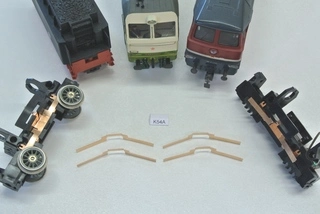 K54A, Sada kontaktů KaModel pro lokomotivy HO PIKO (starší) BR 130, T679, E499, ES499, 4ks