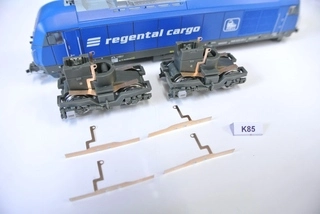 K85, Sada kontaktů KaModel pro lokomotivu TT Küehn ER 20 „Herkules“, 4ks