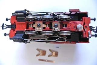 K89, Sada kontaktů KaModel pro lokomotivu HO Fleischmann BR 80 (starší), 3ks