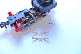 K91, Sada kontaktů KaModel pro lokomotivu HO Fleischmann 4000 Anna, 2ks