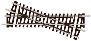 ST-51 PECO - křižovatka 22,5°, izolovaná