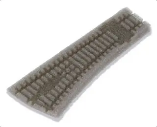 SL-352 PECO - štěrk. lože pod L výhybku se středním poloměrem odbočení