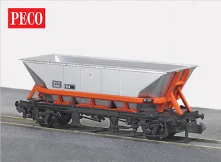 NR-301 PECO - otevřený vůz HAA BR nákladní, červený 