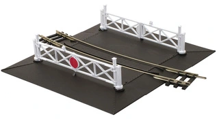 ST-261 PECO - chráněný přejezd, anglický typ, obloukový, R=438mm
