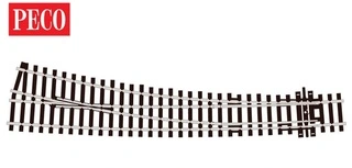 SL-86 PECO - P oblouková výhybka, R 1524/762 mm, délka 256 mm