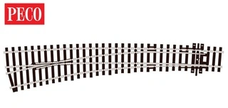 SL-87 PECO - L oblouková výhybka, R 1524/762 mm, délka 256 mm