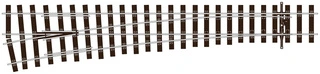 SL-U1189 PECO - L výhybka, velký poloměr odb., 12°, R 1524 mm, délka 258 mm