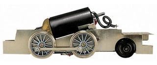 BL-3  PECO - pojezd pro lokomotivo OL-1 kompletní s motorem a převody