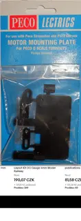 PL-8 PECO - upínací deska přestavníku LGB pro velikost G-45