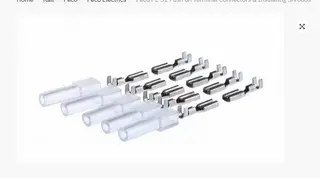 PL-31  PECO - přípojky & úpony (10přípojek, 5 úponů)