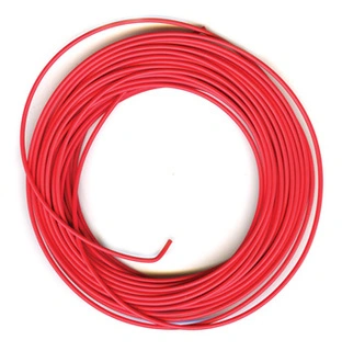 PL-38BR  PECO - spojovací drát - červený, 3 A, 16 pramenů, 7 m