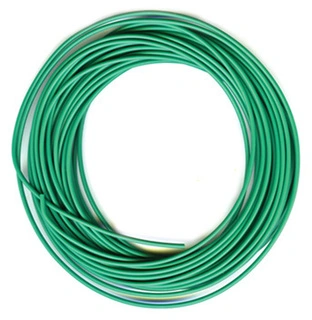 PL-38G  PECO - spojovací drát - zelený, 3 A, 16 pramenů, 7 m