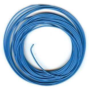 PL-38B  PECO - spojovací drát - modrý, 3 A, 16 pramenů, 7 m