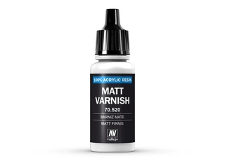 Vallejo 70520 Permanent Mat Varnish (17ml)