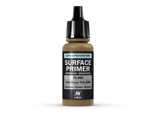 Vallejo Surface Primer 70606 Ger. Green Brown (17ml)