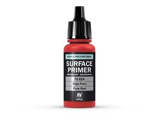 Vallejo Surface Primer 70624 Pure Red (17ml)
