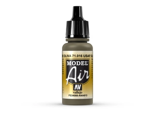Vallejo Model Air 71016 USAF Olive Drab (17ml)