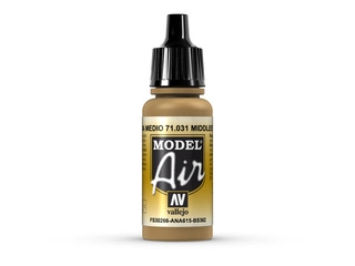 Vallejo Model Air 71031 Middlestone (17ml)