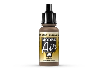 Vallejo Model Air 71035 Camouflage Pale Brown (17ml)