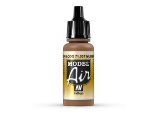 Vallejo Model Air 71037 Mud Brown (17ml)