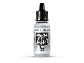Vallejo Model Air 71065 Steel (17ml)