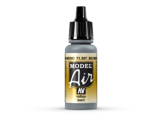 Vallejo Model Air 71307 BS Medium Sea Grey (17ml)