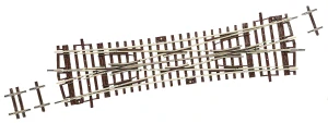 H0 - Roco Line DKW15 křižovatková výhybka 230mm R1050mm 15st