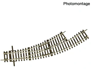 H0 - Roco Line oblouková výhybka vpravo R2/3
