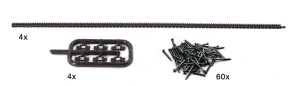 H0 - Pružné ozubnice pro kolejivo Roco Line