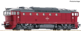 71020 Roco - Dieselová lokomotiva T478.3 089
