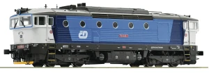 DCC/ZVUK - diesel. lokomotiva 754 ČD Najbrt Brejlovec
