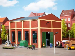 H0 - Měnírna s vnitřním vybavením